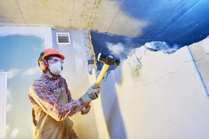 Démolition de murs porteurs, Thonon-les-Bains